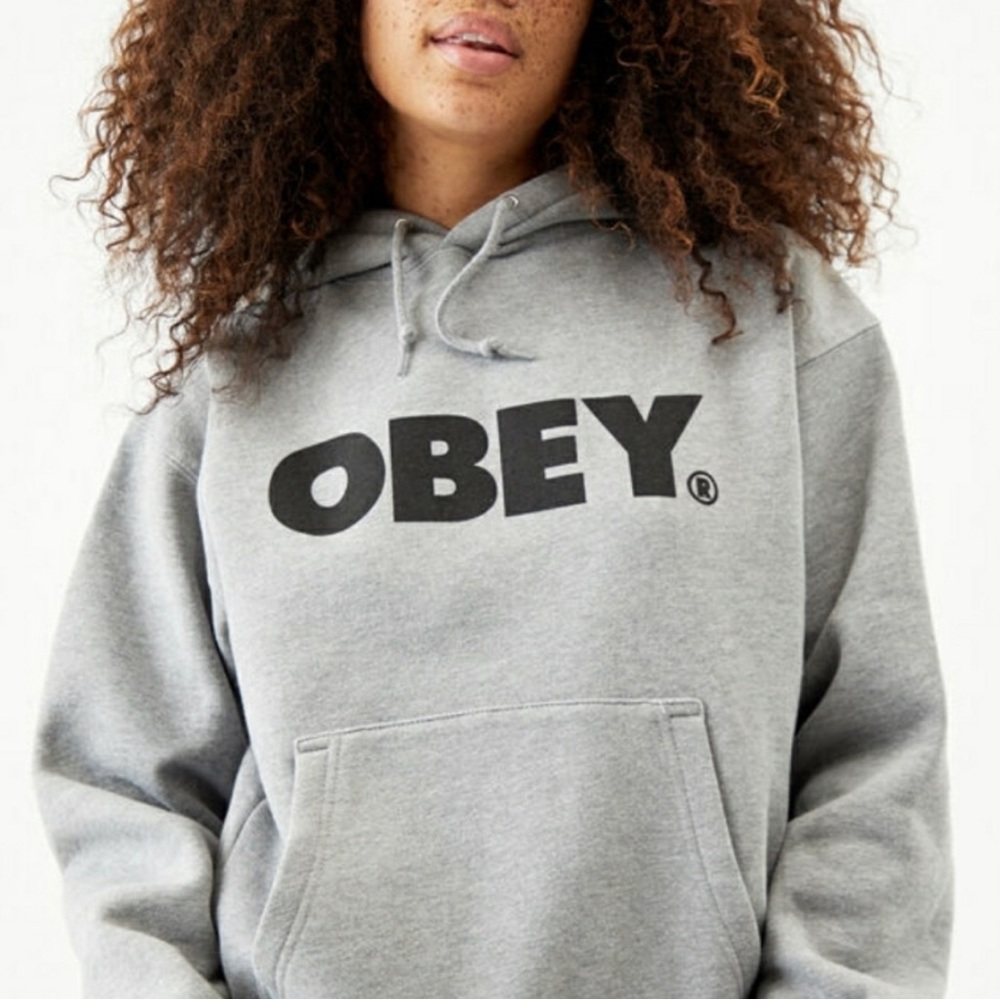 Obey grey hoodie